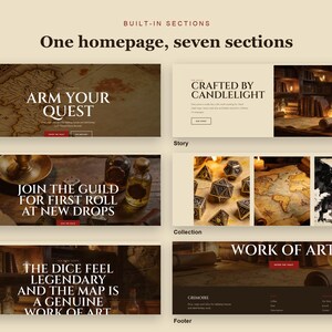GRIMOIRE Shopify theme