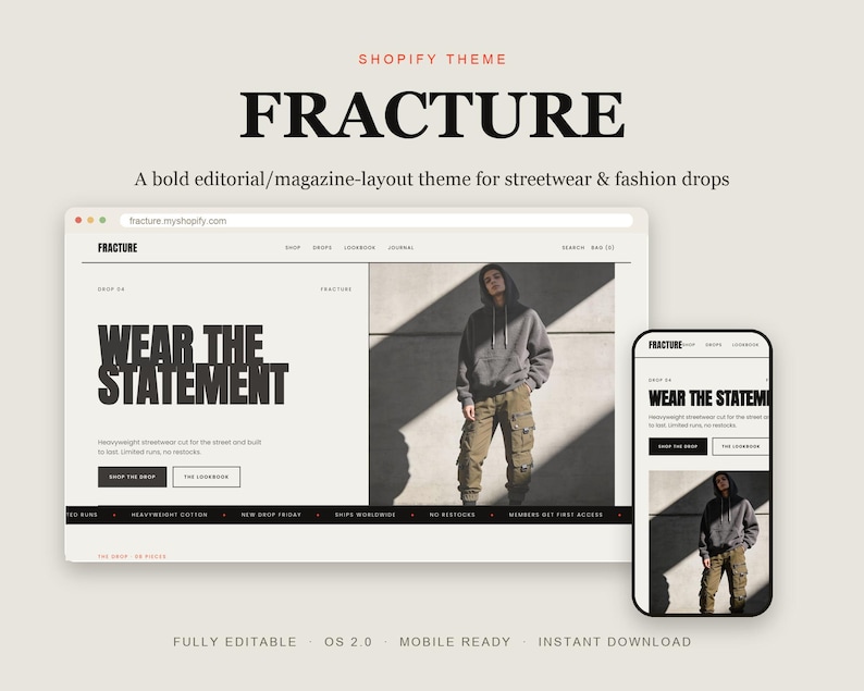 FRACTURE Shopify theme