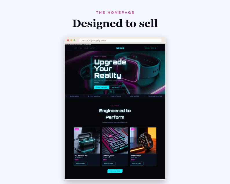 NEXUS Shopify theme