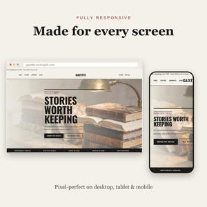 GAZETTE Shopify theme
