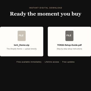 YOKAI Shopify theme