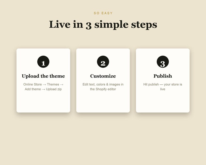 The Gilded Shopify theme