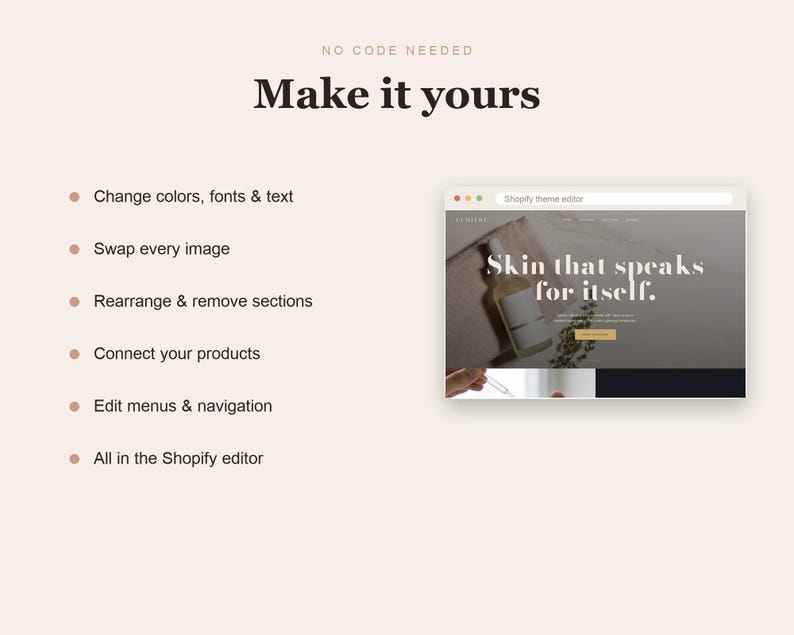 Lumière Shopify theme