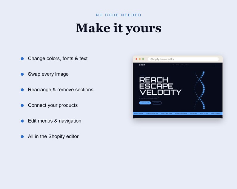 ORBIT Shopify theme