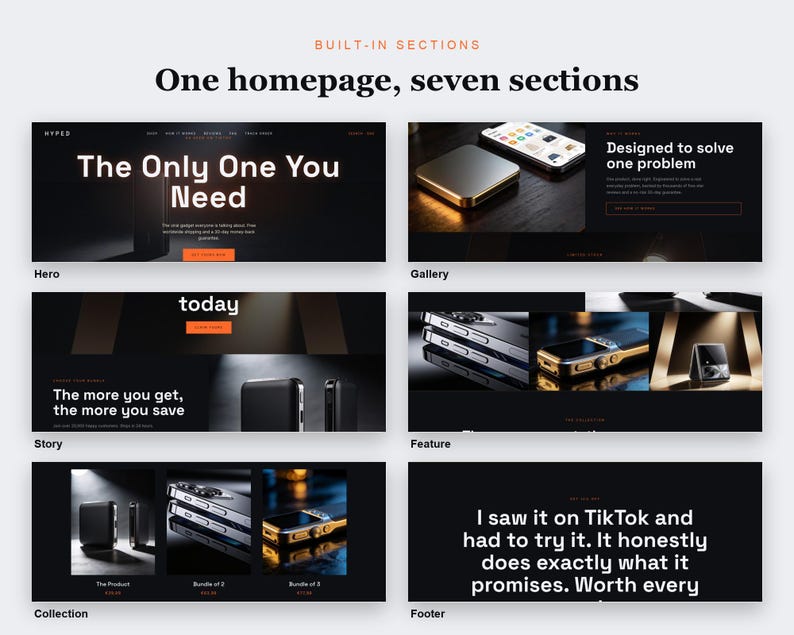 HYPED Shopify theme