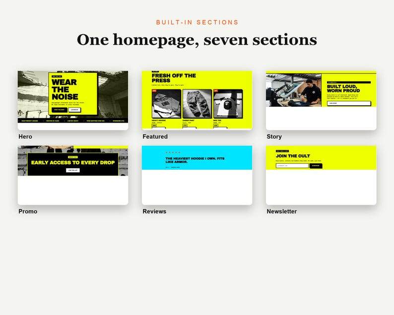 VOLT Shopify theme