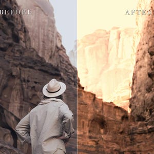 Boho Terracotta Lightroom Presets, Warm Earthy Tones (Mobile + Desktop) image 5