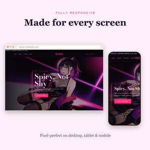 TENSHI Shopify theme