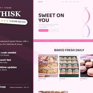 WHISK Shopify theme