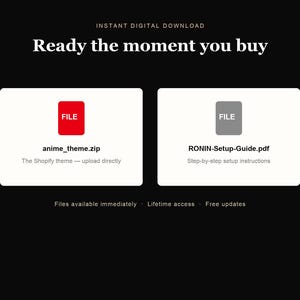 RONIN Shopify theme