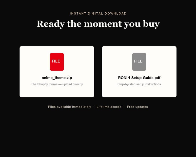 RONIN Shopify theme