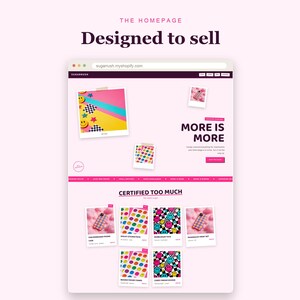 SUGARRUSH shopify theme