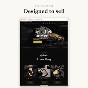 Maison Noir Shopify theme
