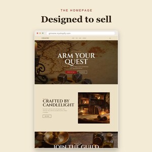 GRIMOIRE Shopify theme
