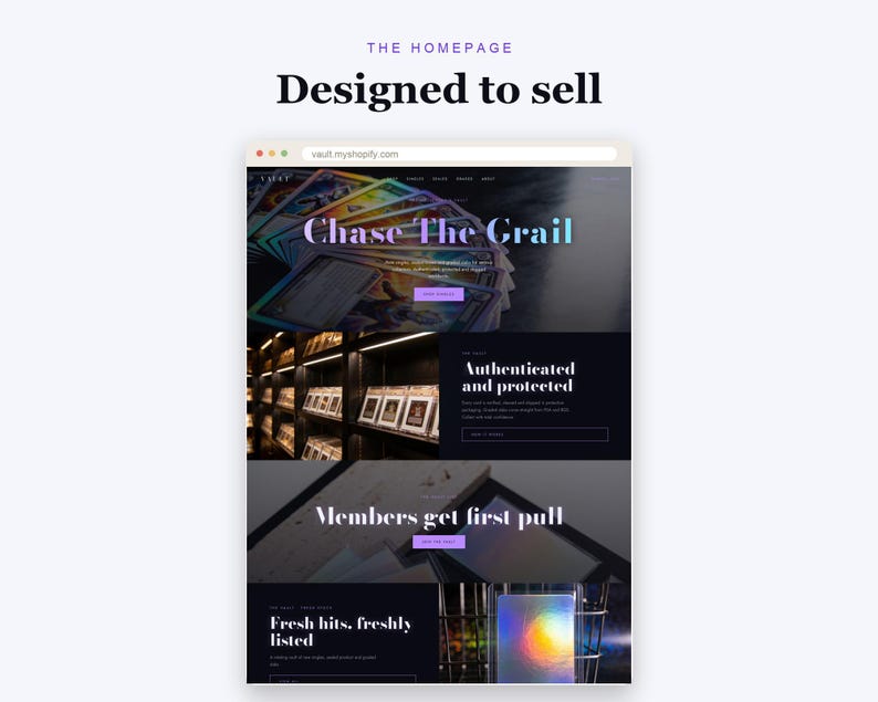 VAULT Shopify theme