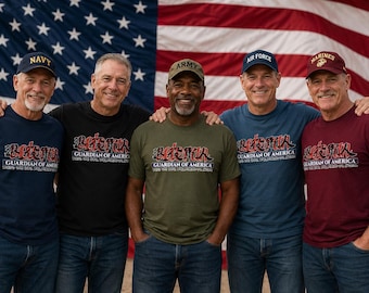 Veteran T-Shirt | Guardian of America Kanji Shirt | Military Gift for Veterans