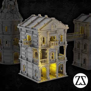 Bårhus – Zorpsektor: Roms medborgarstrukturterräng (28 mm)