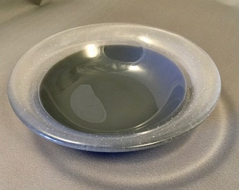 Small Glass 2 Color Bowl