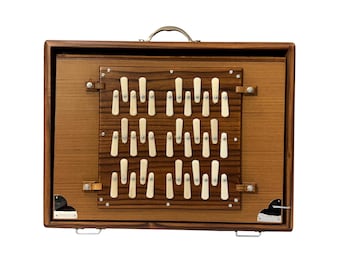 Shruti Box - 36 Notes Shruti Box _ Teak wood _ Multifold Bellow _ Three Octave _ High Quality Brass Reeds