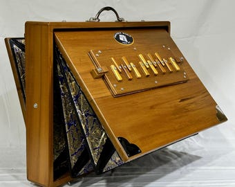 13 Notes Shrutibox – Large Shrutibox One Octave (C to C) Indian Drone Instrument for Meditation & Music with Wooden Keys