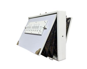 White Shrutibox | Single Octave Shrutibox | 13 Notes Shrutibox | With Padded Bag | White Color 13-Note Shruti Box (C to c)