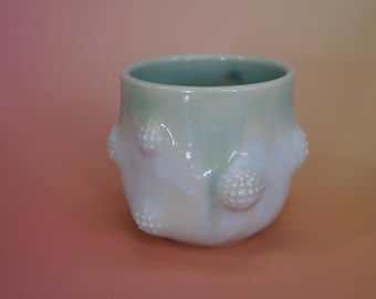 Large 16oz. Sea Urchin Ceramic Cup