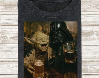 Funny Star Wars Party Comfort Colors Shirt, Darth Vader Meme Tee, Comfort Colors Graphic Shirt, Drinking Buddies Parody Shirt, Gift For Fan