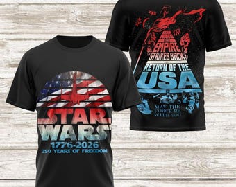 Retro Star Wars 2026 Anniversary Shirt, Disney Star Wars 1977 2027 T-Shirt, Galaxy's Edge Shirt, Sci fi Fan
