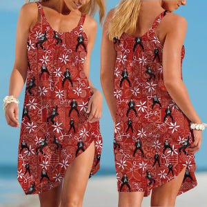 elvis presley ladies dresses Elvis inspired White denim Dress By TiCCi Rockabilly Clothing