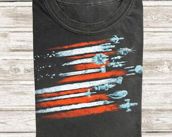USA 250 Years Comfort Colors Shirt, Patriotic Jet Fighter Tee, America 1776–2026 Shirt, Independence Day Shirt, USA Anniversary Shirt