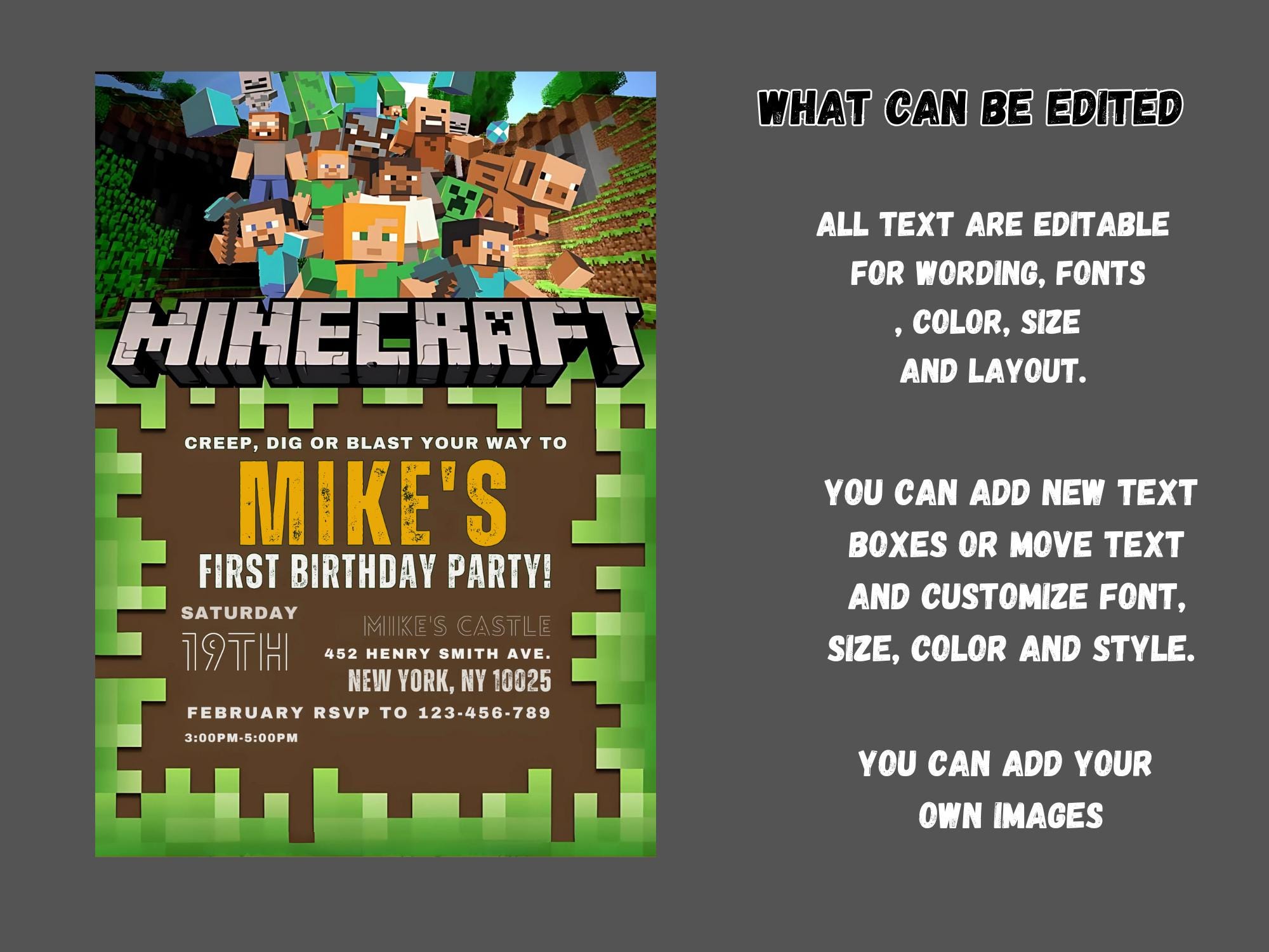 Editable Canva Flyer - 5x7