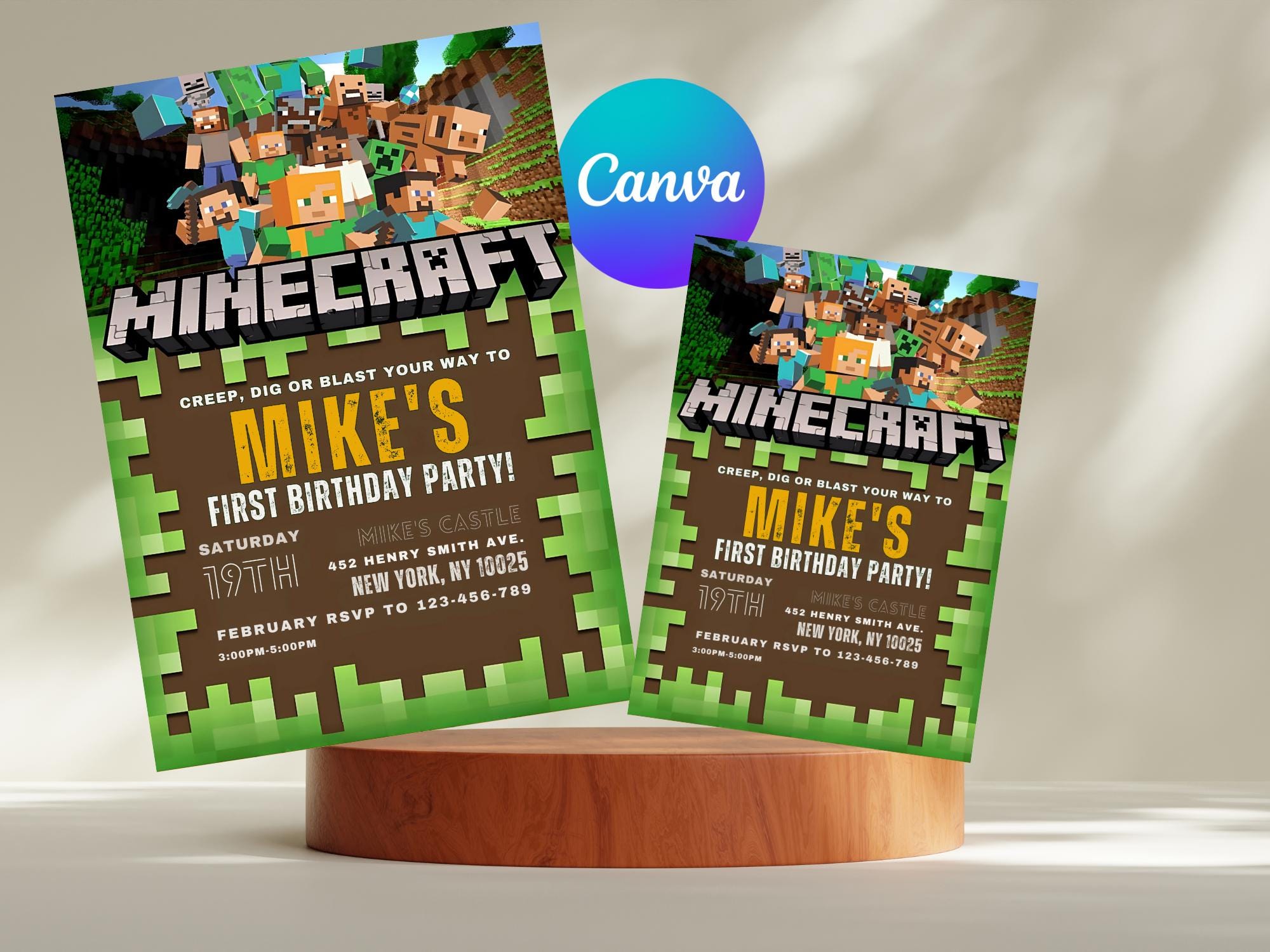Editable Canva Flyer - 5x7
