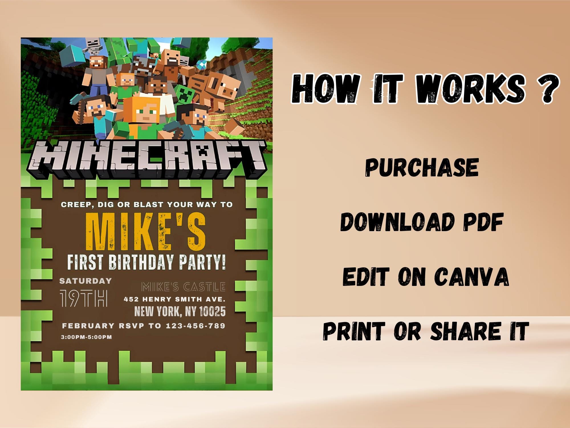 Editable Canva Flyer - 5x7