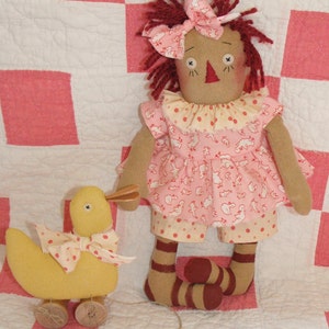 Primitive &quot;Spring Thyme Annie&quot; instant download e-Pattern, Primitive Patterns