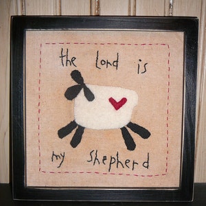 Primitive Lamb Sampler instant download pattern, Primitive Patterns