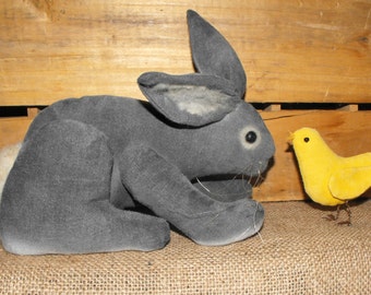 Primitive "Peter and Petunia" Bunny Rabbit and Easter Chick instant download e-Pattern, Primitive Patterns
