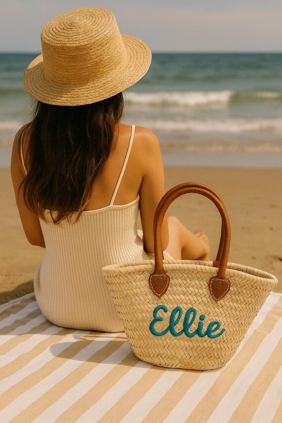 Beautiful Straw Woven Hat And Tote Bag Women main image 3