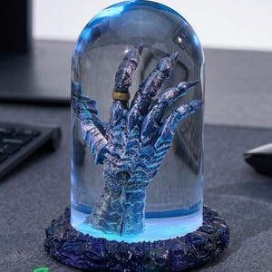Dark Lord Hand Resin Lamp Anime Stl Epoxy Table Extendable Table Puzzle Table Murphy Desk 3ds Case Anime Earrings Anime Rug Anime Tote Art