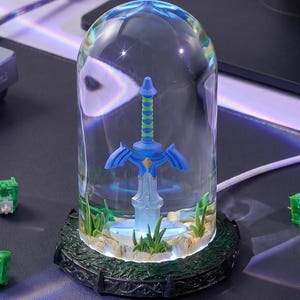 Legendary Hero Sword Resin Lamp Custom Keycaps Keycaps Anime Anime Stl Epoxy Table Extendable Table Puzzle Table Murphy Desk 3ds Case Art