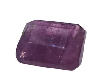 Natural African Ruby 5.25 Ct | Unheated untreated Faceted Gemstone | Loose Ruby for Jewelry | Collector’s Stone | Healing Crystal