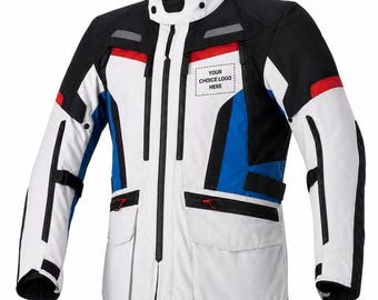 Motorrad GS Rallye Textile Adventure Motorcycle Jacket | CE Armor Ready Touring Biker Coat