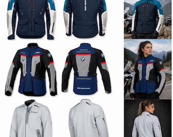 Custom Adventure Motorcycle  Men's & Women's gear| Textile ADV Moto Jacket | Personalized Riding Gear