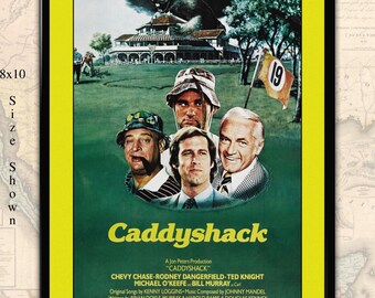 thumbnail image 2 of Caddyshack Movie Poster 11x17 - Reproduction Of 1980 Classic With Chevy Chase 2 of 6