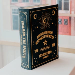 Talking Board Ouija Storage Book Decor | Booktok Home Decor | Gifts for Booklovers | Witch Spells Home Decor | Halloween Decoration