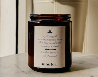 Practical Magic Aunts Soy Wax Candle | Sally Owens Midnight Margarita Candle | Practical Magic Candle | Owens Sisters Apothecary Candle