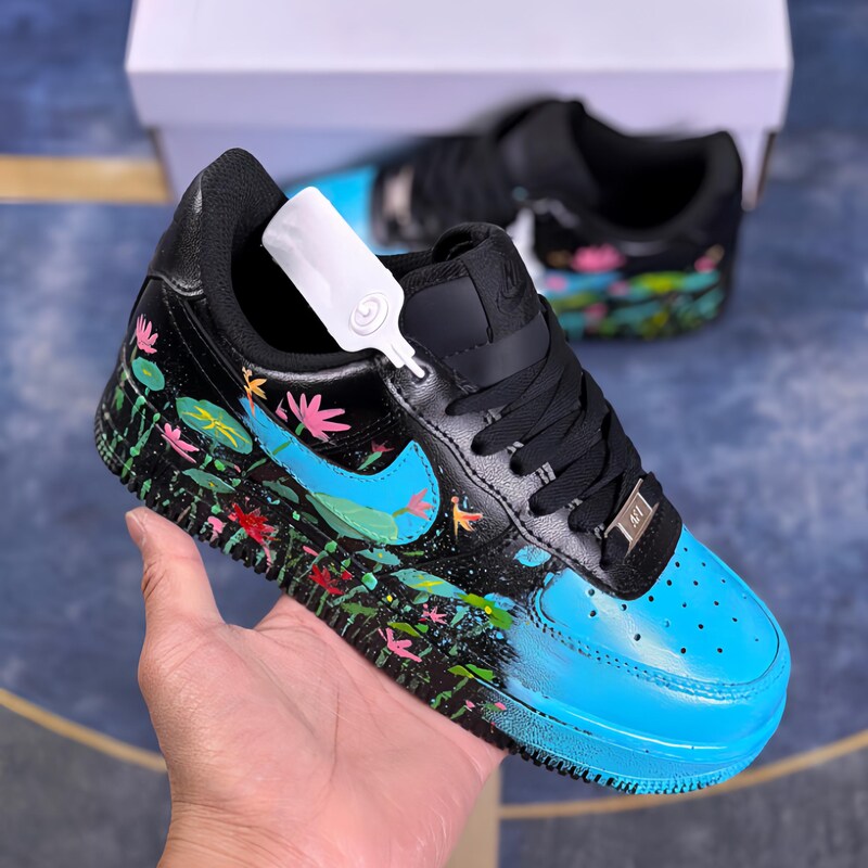 Graffiti Zipper Tendon Sole Fats Sneakers