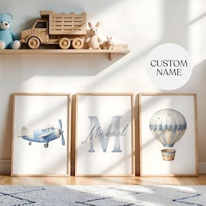 Personalized Wall Art Boy Nursery Name Print Boy Room Decor Baby Boy Wall Print Custom Name Newborn Boy Personalized Gift Nursery Wall Print
