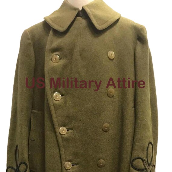 WW1 Military Wool Trench Coat US Soviet British Army Style - Etsy