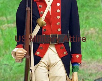 大陸軍ウールコート：1770年代の独立戦争再現コスチューム - Etsy 日本