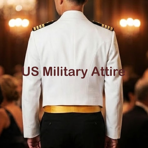 us navy dinner dress white uniform Officer Jacket: Naval Force Captain Cotton Dress Naval officer uniform Ladybird Vest Sizes:XL sizes 10 - 12 black Latin dress under $1500 Flowing strappy 100% linen